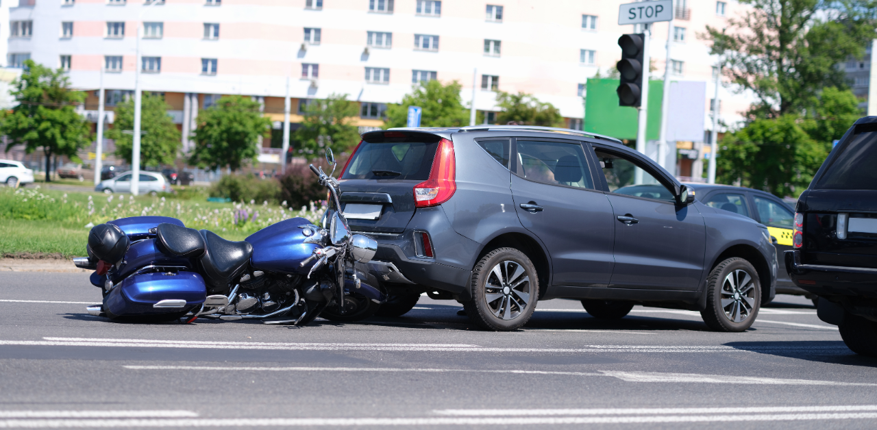 Motorcycle crash in Pearl City