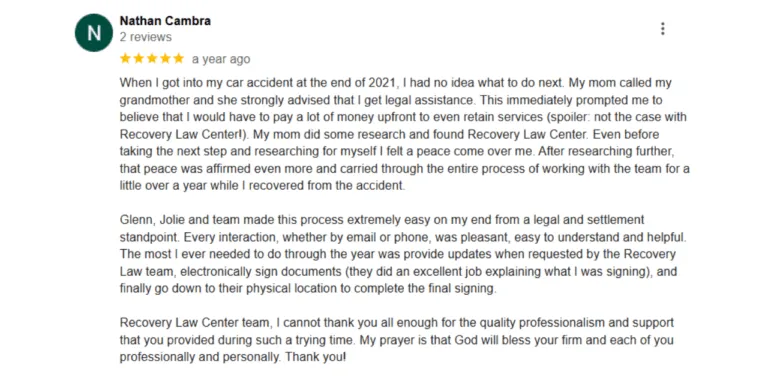  Nathan-Cambra google review