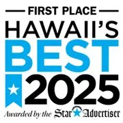 First Place Hawaii's Best 2025 Star Advertiser